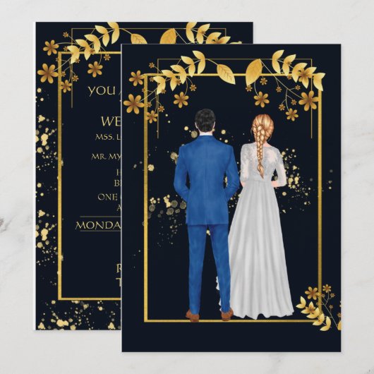 You are invited kaart (Voorkant / Achterkant)