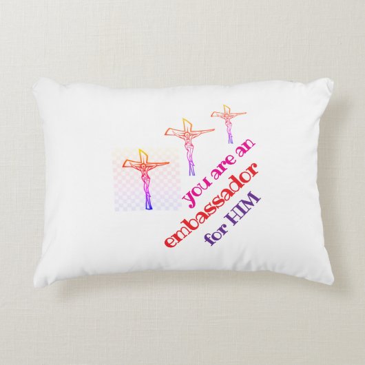 You are Jesus' Ambassador Tote Accent Kussen (Voorkant)