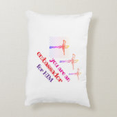 You are Jesus' Ambassador Tote Accent Kussen (Achterkant (Verticaal))