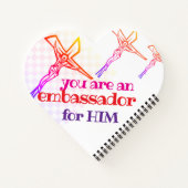 You are Jesus' Ambassador Tote Notitieboek (Achterkant)