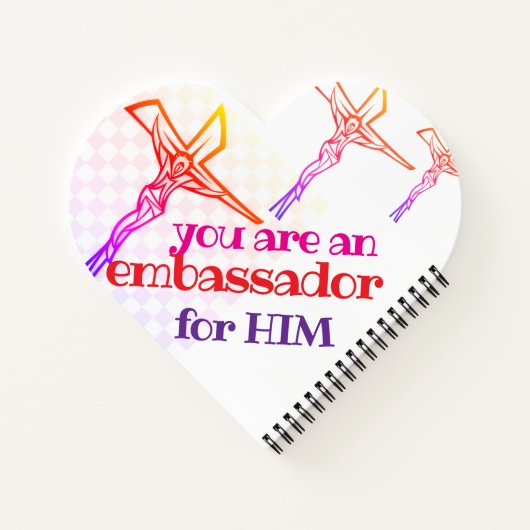 You are Jesus' Ambassador Tote Notitieboek (Achterkant)