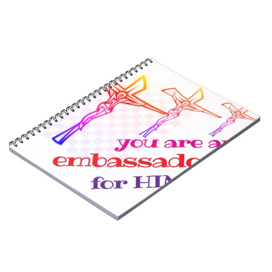 You are Jesus' Ambassador Tote Notitieboek (Linkerzijde)