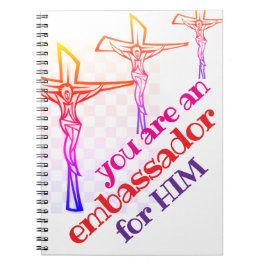 You are Jesus' Ambassador Tote Notitieboek