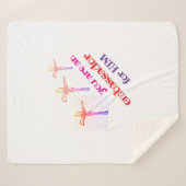 You are Jesus' Ambassador Tote Sherpa Deken (Voorkant (horizontaal))