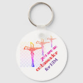 You are Jesus' Ambassador Tote Sleutelhanger (Voorkant)
