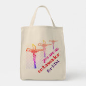 You are Jesus' Ambassador Tote Tote Bag (Achterkant)