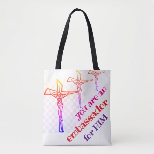 You are Jesus' Ambassador Tote Tote Bag (Voorkant)