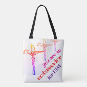 You are Jesus' Ambassador Tote Tote Bag (Achterkant)