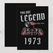 You Are Legend Oude vespa Kaart (Voorkant / Achterkant)