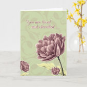 You are loved and cherished, hospice, final goodby kaart (Gele Bloem)