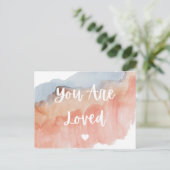 You Are Loved ansichtkaart Briefkaart (Staand voorkant)