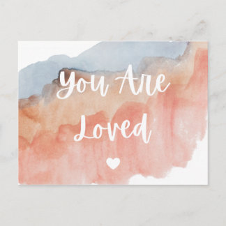 You Are Loved ansichtkaart Briefkaart