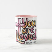 You Are Loved Christian 11 oz Coffee Mug Mok (Midden)