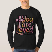 You Are Loved Christian men’s Tshirt (Voorkant)
