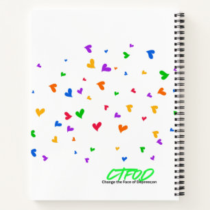 "You Are Loved", een nummer van Rainbow Daisy Graf Notitieboek