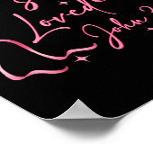 You Are Loved John 3_16 Valentines Christian Faith Poster (Hoek)