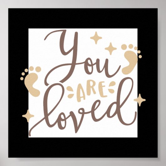 You Are Loved-kleuterklas Poster (Voorkant)