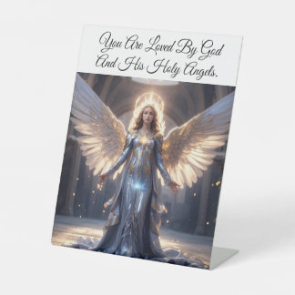 You Are Loved Pedestal Sign Reclamebord Met Voetstuk