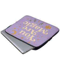 You Are Magic - Inspirational Star Design with Pos Laptop Sleeve