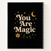 You Are Magic - Inspirational Star Design with Pos Notitieboek (Achterkant)