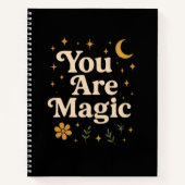 You Are Magic - Inspirational Star Design with Pos Notitieboek (Voorkant)