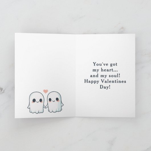 You Are My Boo – Schattigee Valentijn van de geest Feestdagen Kaart (Binnen)