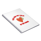 You Are My Calm in the Chaos Notitieboek (Rechterzijde)