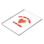 You Are My Calm in the Chaos Notitieboek (Linkerzijde)