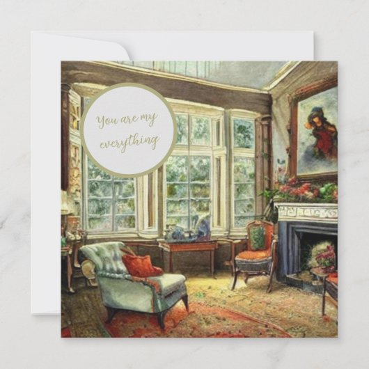 You are my everything notitiekaartje (Voorkant)