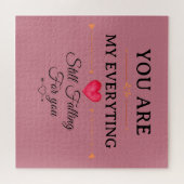 You Are My Everything – Romantic Love Quote Wall  Legpuzzel (Horizontaal)