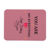 You Are My Everything – Romantic Love Quote Wall  Magneet (Horizontaal)