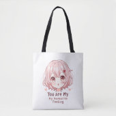 You Are My Favourite Feeling Tote Bag (Voorkant)