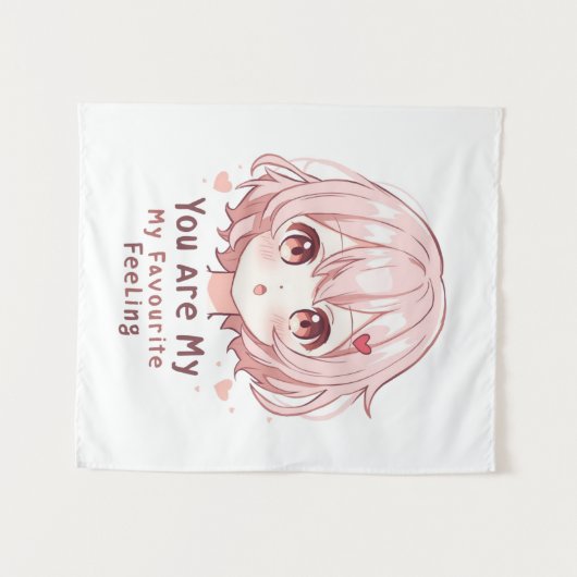 You Are My Favourite Feeling Wandkleed (Voorkant (horizontaal))