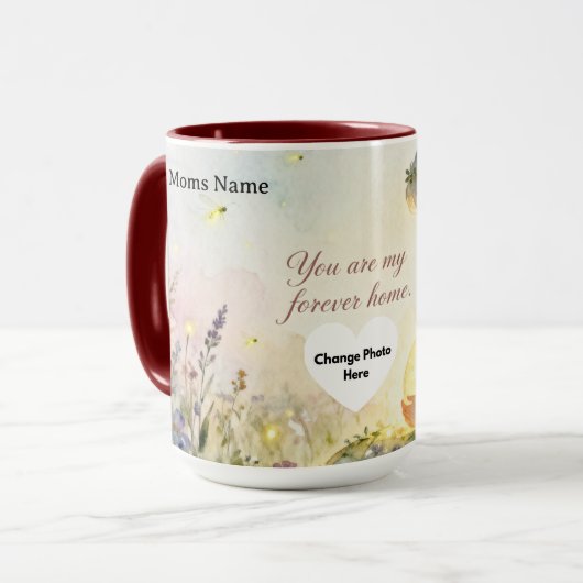 You Are My Forever Home | Romantic Ceramic Mug Mok (Voorkant links)