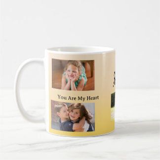 You Are My Heart – Four Photo Gift for Mom Koffiemok