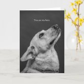 You are my hercard kaart (Gele Bloem)