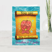 You are My Lobster forever  Kaart (Voorkant)