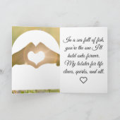 You are My Lobster forever  Kaart (Binnen)