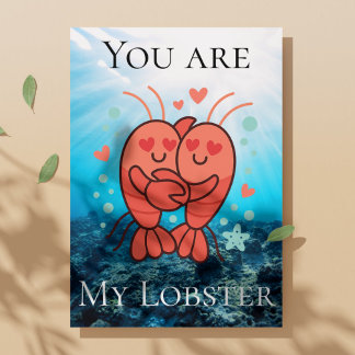 You are My Lobster  Kaart