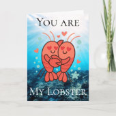You are My Lobster Kaart (Voorkant)