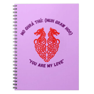 You Are My Love Spiral Journal Notitieboek