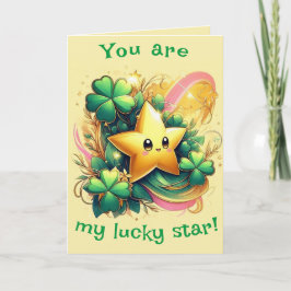 You Are My Lucky Star-St. Patrick Dag Vakantiekaar Feestdagen Kaart
