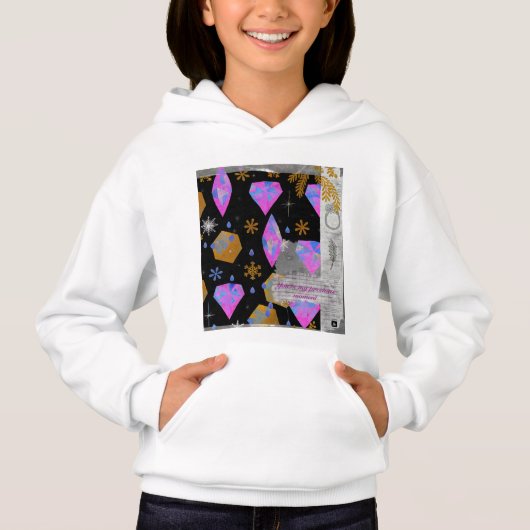You Are My Precious Moment Girls Hoodie  Descripti (Voorkant)