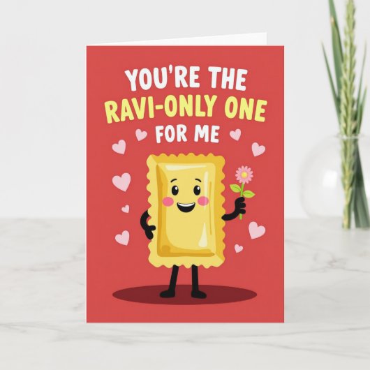 You Are My Ravioli Only Card Kaart (Voorkant)