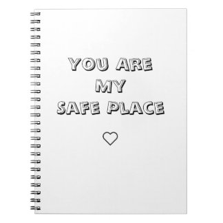 You Are My Safe Place Notebook Notitieboek