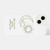 You are my Sun Moon and Stars Phone Case - Minimal iPhone Hoesje (Achterkant horizontaal)
