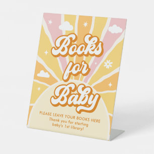 You are My Sunshine Baby shower Boeken voor Baby Reclamebord Met Voetstuk