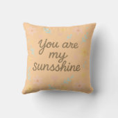 You Are My Sunshine Kussensloop Cute Mom Kussen (Achterkant)