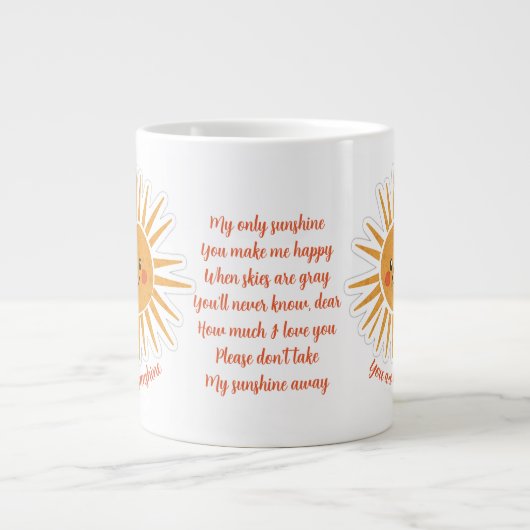 You are my sunshine lyrics Mok (Voorkant)