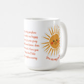 You are my sunshine lyrics Mok (Voorkant rechts)